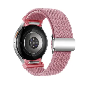 BRAIDED Nylonový remienok pre Samsung Galaxy Watch 7 (40 / 44 mm) PINK