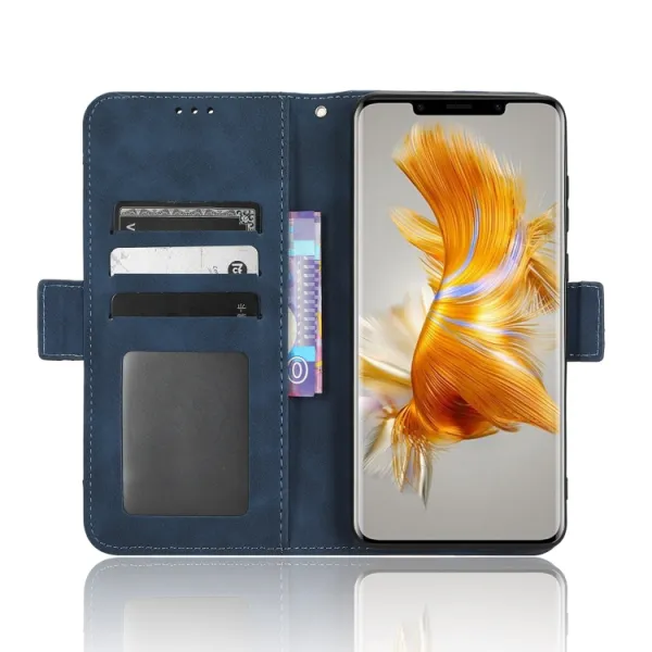 SLOT Peňaženkový obal pre Huawei Mate 50 Pro modrý