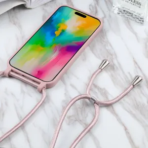 ROPE Kryt so šnúrkou Apple iPhone 16 staroružový
