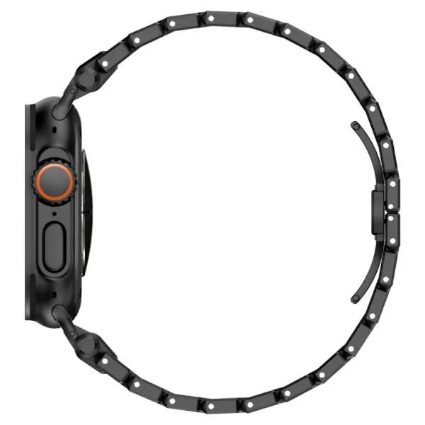PATHFINDER Kovový remienok pre Apple Watch 10 / 11 46mm čierny