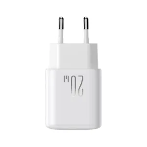 JOYROOM JR-TCF21 Sieťová nabíjačka USB-C / USB-A biela