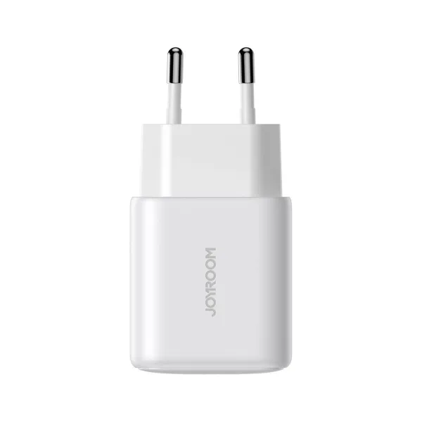 JOYROOM JR-TCF21 Sieťová nabíjačka USB-C / USB-A biela