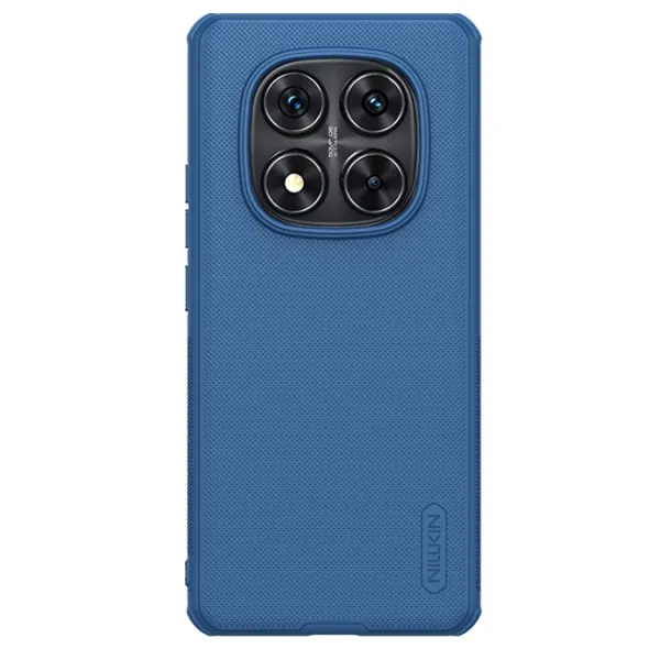 NILLKIN FROSTED Ochranný kryt pre Xiaomi Redmi Note 14 Pro 5G / Poco X7 modrý