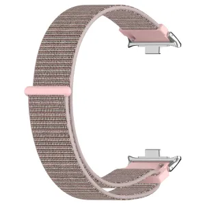 NYLON Vymeniteľný remienok pre Xiaomi Redmi Watch 4 ružový