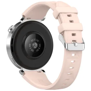 SILICONE Vymeniteľný remienok pre Huawei Watch GT 5 Pro 42mm svetloružový