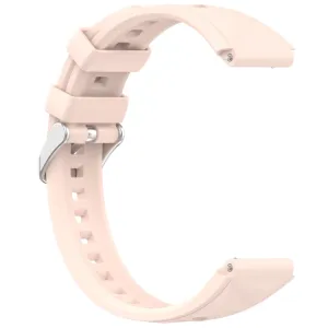 SILICONE Vymeniteľný remienok pre Huawei Watch GT 5 Pro 42mm svetloružový