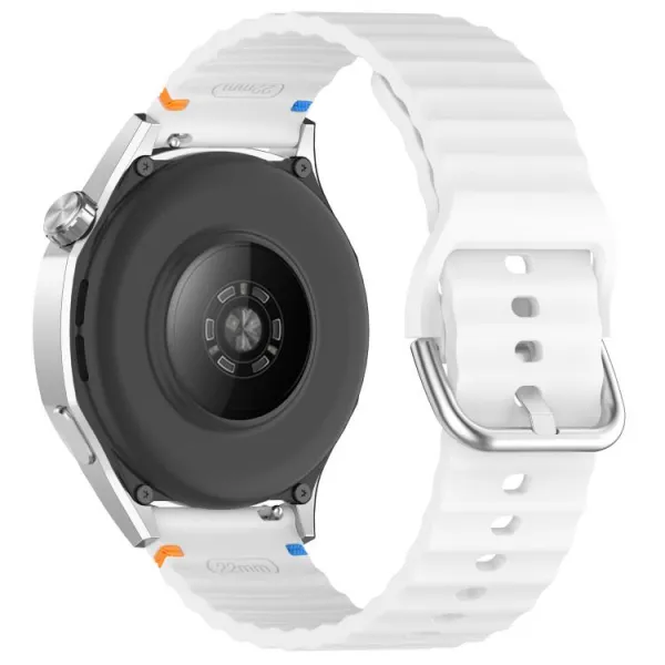 WAVY Silikónový remienok pre Xiaomi Watch S4 biely