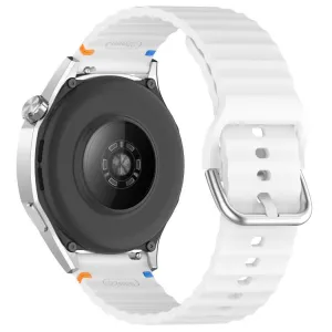 WAVY Silikónový remienok pre Xiaomi Watch S4 biely