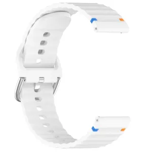 WAVY Silikónový remienok pre Xiaomi Watch S4 biely