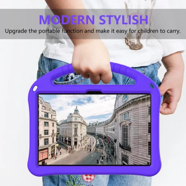 KIDDO Detský obal pre Lenovo Tab 10.1 fialový
