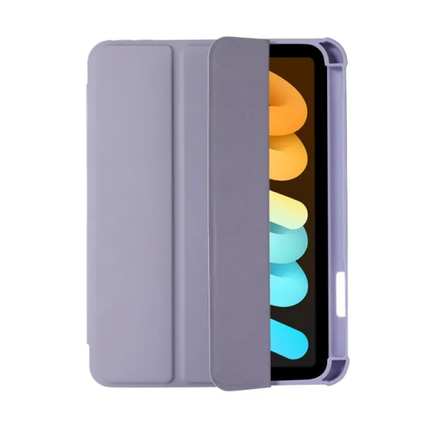 CRYSTAL Zaklápacie puzdro Apple iPad mini 2021 / iPad mini 2024 fialové