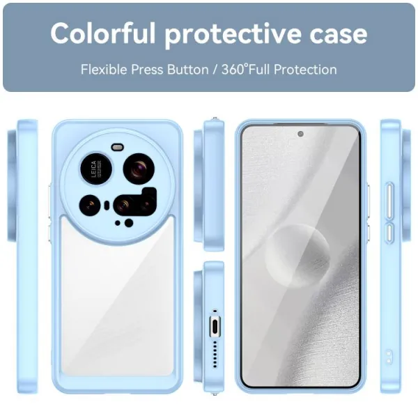 CRYSTAL Ochranný obal pre Xiaomi 15 Ultra modrý