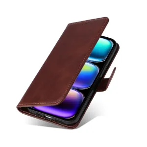SMOOTH Peňaženkové puzdro pre Infinix Hot 50 Pro+ hnedé