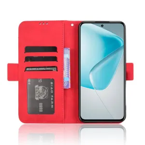 SLOT Peňaženkový obal pre Infinix Hot 50 Pro+ červený