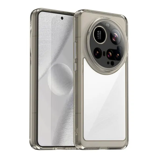 CRYSTAL Ochranný obal pre Xiaomi 15 Ultra šedý