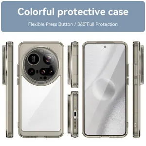 CRYSTAL Ochranný obal pre Xiaomi 15 Ultra šedý