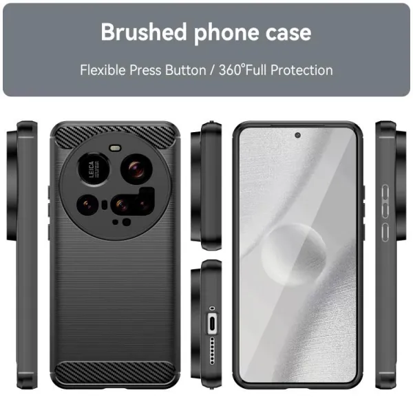 FLEXI TPU Ochranný kryt Xiaomi 15 Ultra čierny
