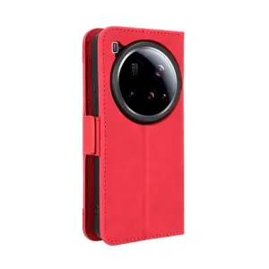 SLOT Peňaženkový obal pre Xiaomi 15 Ultra červený