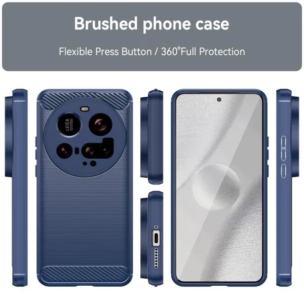 FLEXI TPU Ochranný kryt Xiaomi 15 Ultra modrý