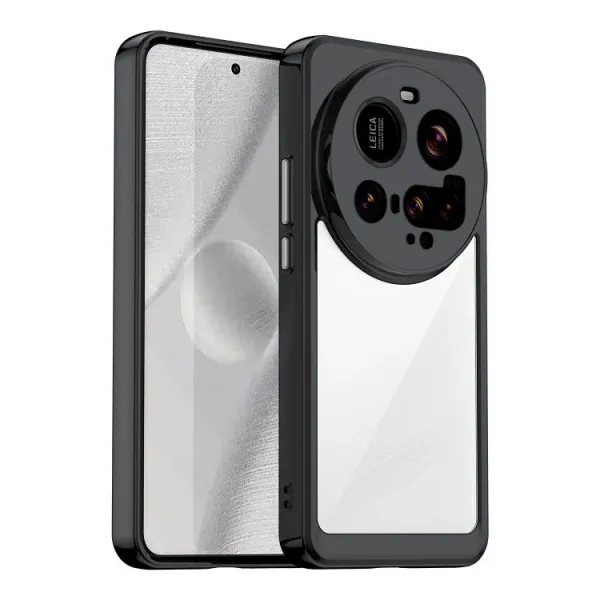 CRYSTAL Ochranný obal pre Xiaomi 15 Ultra čierny