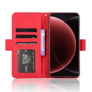 SLOT Peňaženkový obal pre Xiaomi 15 Ultra červený