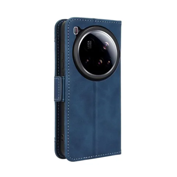 SLOT Peňaženkový obal pre Xiaomi 15 Ultra modrý
