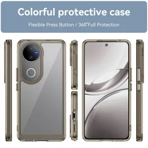 CRYSTAL Ochranný obal pre Vivo V50 5G šedý