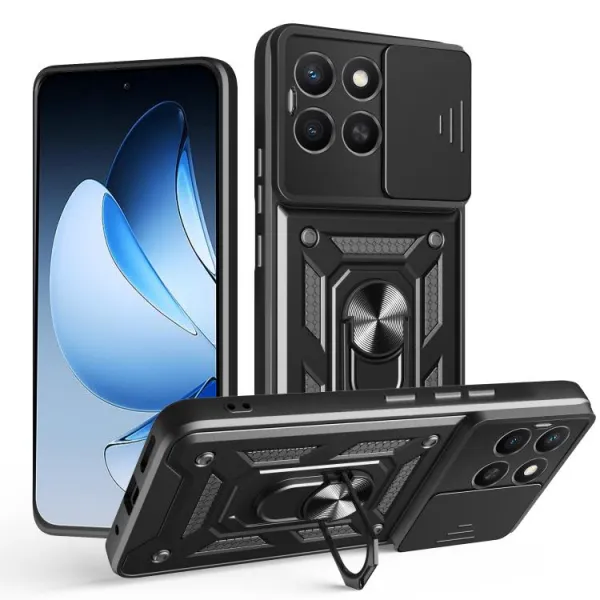 RING CAMERA Kryt s držiakom pre Honor X8c čierny