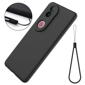 RUBBER Ochranný obal pre Vivo V50 5G čierny