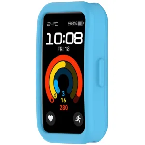 TPU HALF COVER Kryt pre Huawei Band 10 / Band 9 / Band 8 svetlomodrý