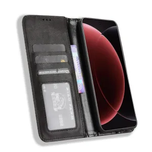 BUSINESS Peňaženkové puzdro pre Xiaomi 15 Ultra čierne