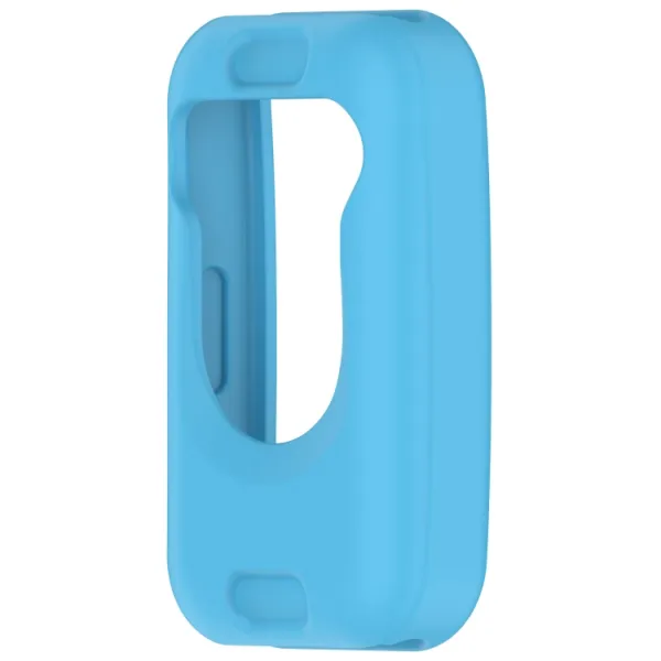 TPU HALF COVER Kryt pre Huawei Band 10 / Band 9 / Band 8 svetlomodrý