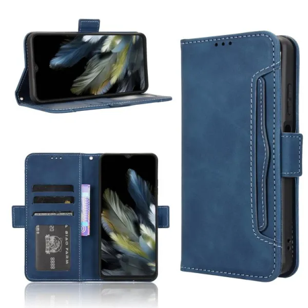 SLOT Peňaženkový obal pre Blackview Wave 8 modrý