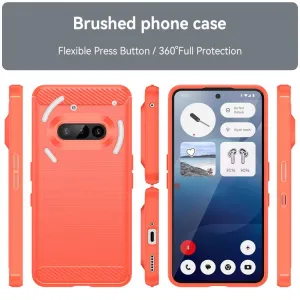 FLEXI TPU Ochranný kryt Nothing Phone (3a) červený