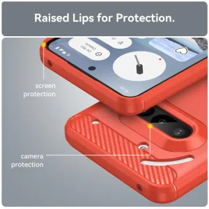 FLEXI TPU Ochranný kryt Nothing Phone (3a) červený
