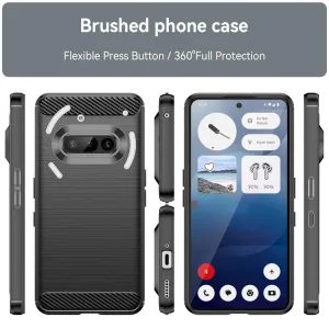 FLEXI TPU Ochranný kryt Nothing Phone (3a) čierny