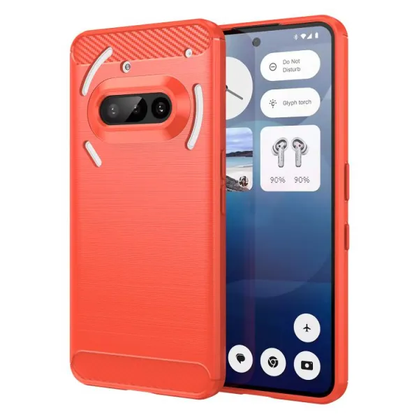 FLEXI TPU Ochranný kryt Nothing Phone (3a) červený