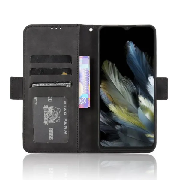SLOT Peňaženkový obal pre Blackview Wave 8 čierny