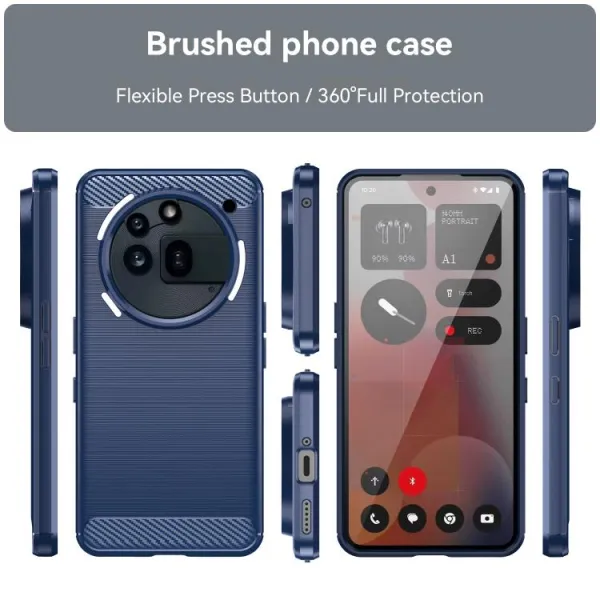 FLEXI TPU Ochranný kryt Nothing Phone (3a) Pro modrý