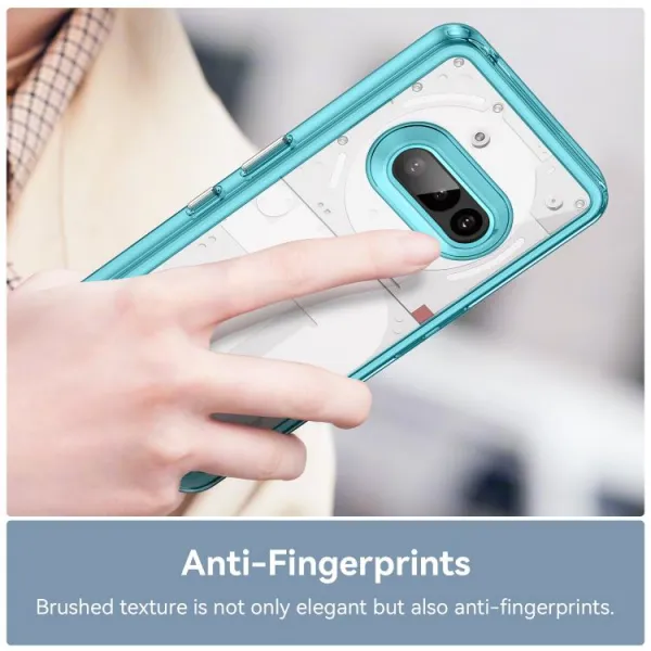 CRYSTAL Ochranný obal pre Nothing Phone (3a) tyrkysový