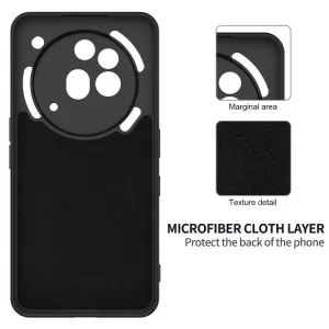 RUBBER Ochranný kryt pre Nothing Phone (3a) Pro čierny