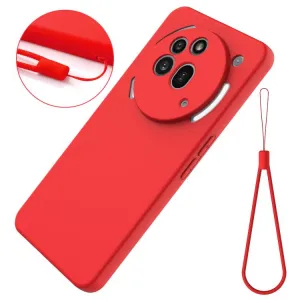 RUBBER Ochranný kryt pre Nothing Phone (3a) Pro červený