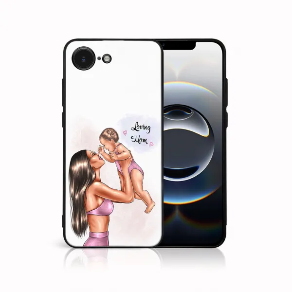 MY ART Ochranný kryt pre Apple iPhone 16e / iPhone 17e LOVING MOM (115)
