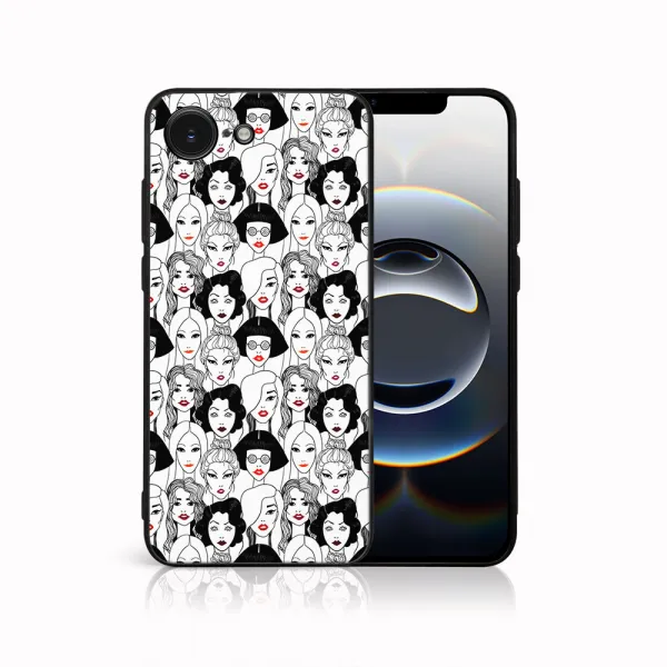 MY ART Ochranný kryt pre Apple iPhone 16e / iPhone 17e LIPSTICK (174)