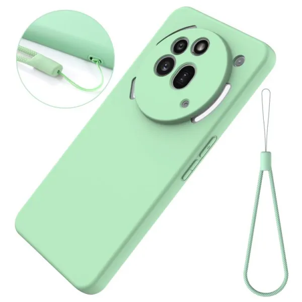 RUBBER Ochranný kryt pre Nothing Phone (3a) Pro zelený