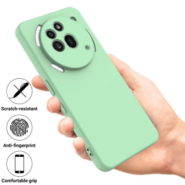 RUBBER Ochranný kryt pre Nothing Phone (3a) Pro zelený