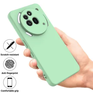 RUBBER Ochranný kryt pre Nothing Phone (3a) Pro zelený
