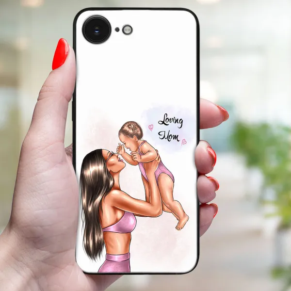 MY ART Ochranný kryt pre Apple iPhone 16e / iPhone 17e LOVING MOM (115)