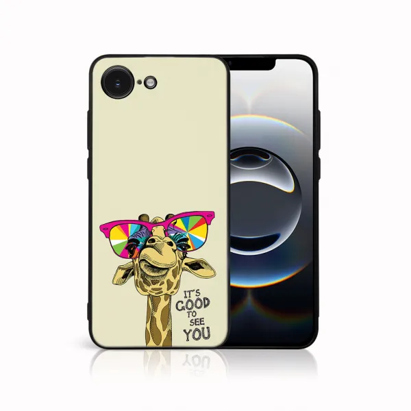 MY ART Ochranný kryt pre Apple iPhone 16e / iPhone 17e GIRAFFE (180)