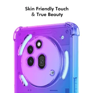 ENKAY GRADIENT Ochranný kryt pre Nothing Phone (3a) Pro BLUE PINK